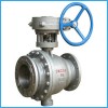 Trunnion mounted flange ball valve