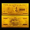 American $100000 Dollar Bill 24k Gold Banknote Collection Gifts