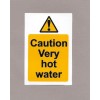 hot water warning signs Hot Water Warning Label