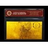 AUD $10 Commemorative Engrave Gold Banknote Plated With Pure 99.9% 24K Gold