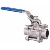 3-Piece Butt Weld End Ball Valve, Floating