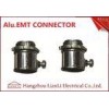 1/2 EMT Connectors Fittings , Aluminum Alloy 4 EMT Connector Customized