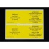 Package White Vinyl Die Cut Bumper Sticker Labels For Electronic Products