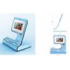 High Resolution Desktop Advertising POS LCD Display Supports Video Loop Play