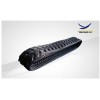 rubber track pads for excavators YJD3 CLIP ON RUBBER PAD