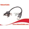 Panel Mount USB Cable