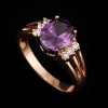 Zircon Copper Ring  GSJ0029