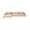 White commercial high end furniture wood sofa set for residential decoration project