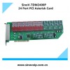 Factory Price 24fxs/fxo Voip asterisk card, PCI Analog card