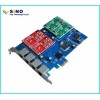 4 FXS/FXO ports Asterisk card for IP PBX System