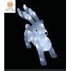 32L Reindeer Acrylic 3D White Christmas Decoration Lights For Amusement Park