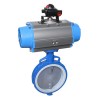 China Pneumatic Wafer Butterfly Valves