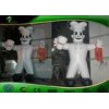 Attractive PVC Tarpaulin Inflatable Cartoon Characters White Inflatable Chef Costume