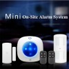 anti-theft system built-in battery sound and light siren real time wireless On-site alarm system kit