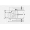 Double-Row Different Diameter Balls Slewing Ring With External Gear