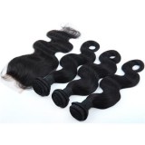 Body Wave 3 Bundles With Lace