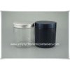 500 Ml Dark Blue Acrylic Cream Jar / Empty Cream Jars Portable