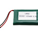 083450 3.7V 1250mAh Polymer Li