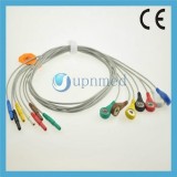 Din Holter ECG Lead Wires 2.0m