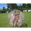 Adults Inflatable Bubble Ball , Exciting Loopy Ball Soccer With Red Cordlock