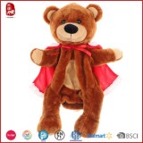 Brow Cool Bear With Red Cloak