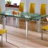 Tempered Glass Dinner Table