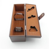 Single Bottle Wine Box PU Leat