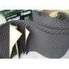 Black Rubber Sound Acoustic Foam Panels High Density Sound Absorption