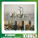 Wood sawdust pellet line