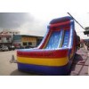 Blue / yellow / Red Commercial Inflatable Slide With Sun / Rain Cover