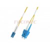 LC to SC single mode duplex patch cord