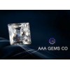 White Princess Square Loose Moissanite 4mm Forever Brilliance Grade