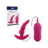 Beads Style Anal Vibrating Plu