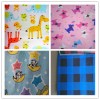 Reactive Printed Flannel Fabric