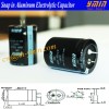 Low Current Loss Capacitor Snap in Aluminum Electrolytic Capacitor for Audio Speaker