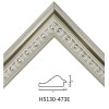 Wholesale European Style PS Mouldings White Embossed Decorative Molding H5130