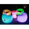 CE , ROHS , UL Illuminated / Glow Chair with 16 colors lighting