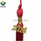 Maroon Graduation Cap Charm