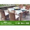 Durable Lawn And Patio Furniture Dining Sets Outdoor Restaurant Tables And Chairs Without Rattan Wea