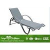 Water Proof Lay Flat Beach Chair Indoor Chaise Lounge With Cushion