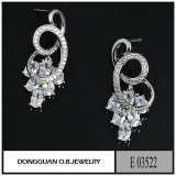 E3522 925 Silver Diamond Stud