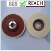 Wool Felt polishing wheels with Fiberglass