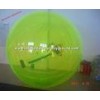 Yellow PVC Inflatable Water Walking Ball , Water Bubble Ball For Kids