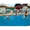 Crystal Clear Water Walking Ball Inflatable Water Bubble Ball , Human Sized