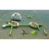 Adult Amusement Park Inflatable Water Toys For Lake / Aqua Fun