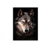 PET/PP Material Printing Lenticular 3d Wolf Picture For Gift Large Size