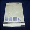 Self Adhesive Clear Plastic Bags , Clear Plastic Zip Bags Heat Seal