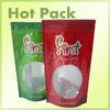 Snack / Health Food Packaging Paper Bags With Tear Notch Biodegradable