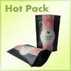 Printed Kraft Paper Stand Up Tea Packaging Pouch With Ziplock For Chai And Tea