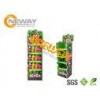 Energy Drinks Free Standing Cardboard Displays / Foldable Display Stand